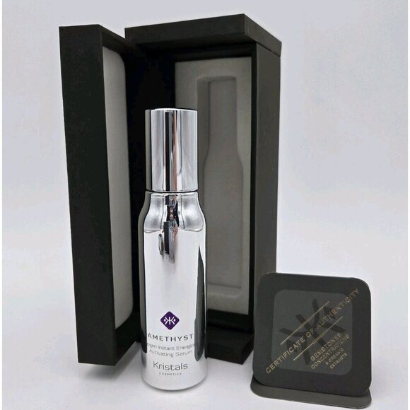 New KRISTALS Amethyst Oxygen Instant Energizing Activating Serum 1.7 FL OZ - Picture 1 of 8